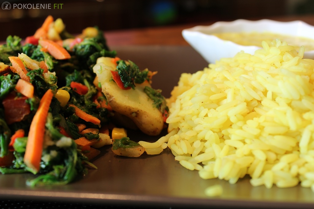warzywa i ryż 